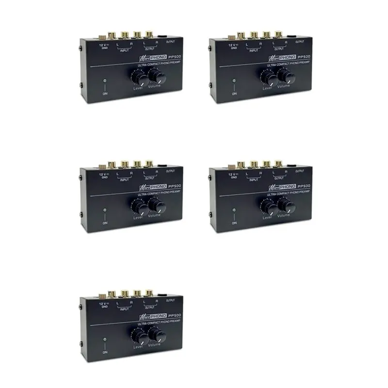 FUFU 5X PP500 Record Player Preamplifier Vinyl Turntable Amplifier Preamplifier Turntable Volume Control Amplifier US PLUG
FUFU 5X PP500 Record Player Preamplifier Vinyl Turntable Amplifier Preamplifier Turntable Volume Control Amplifier US PLUG