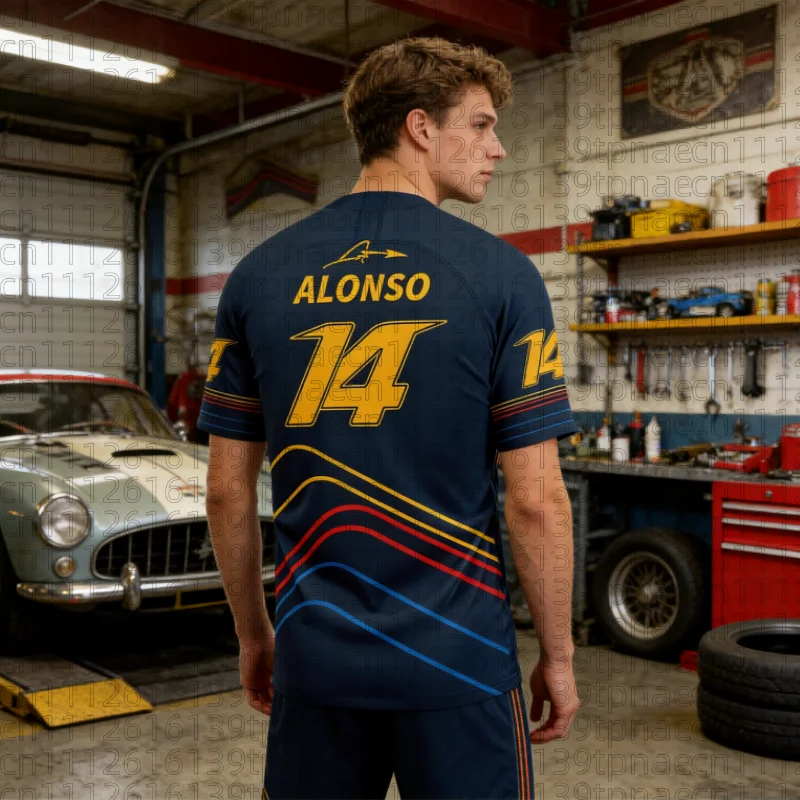 2026 Camiseta Con Estampado 3D Del Piloto Fernando Alonso Para Hombre Y Mujer De Manga Corta Family Kids Tees Fashion Quick Dry
2026 Camiseta Con Estampado 3D Del Piloto Fernando Alonso Para Hombre Y Mujer De Manga Corta Family Kids Tees Fashion Quick Dry