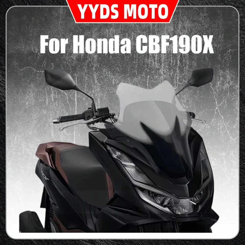 For Honda CBF190X modified with high windshield, cb190x windshield, front windshield, windshield mirror, hand guard widened
For Honda CBF190X modified with high windshield, cb190x windshield, front windshield, windshield mirror, hand guard widened