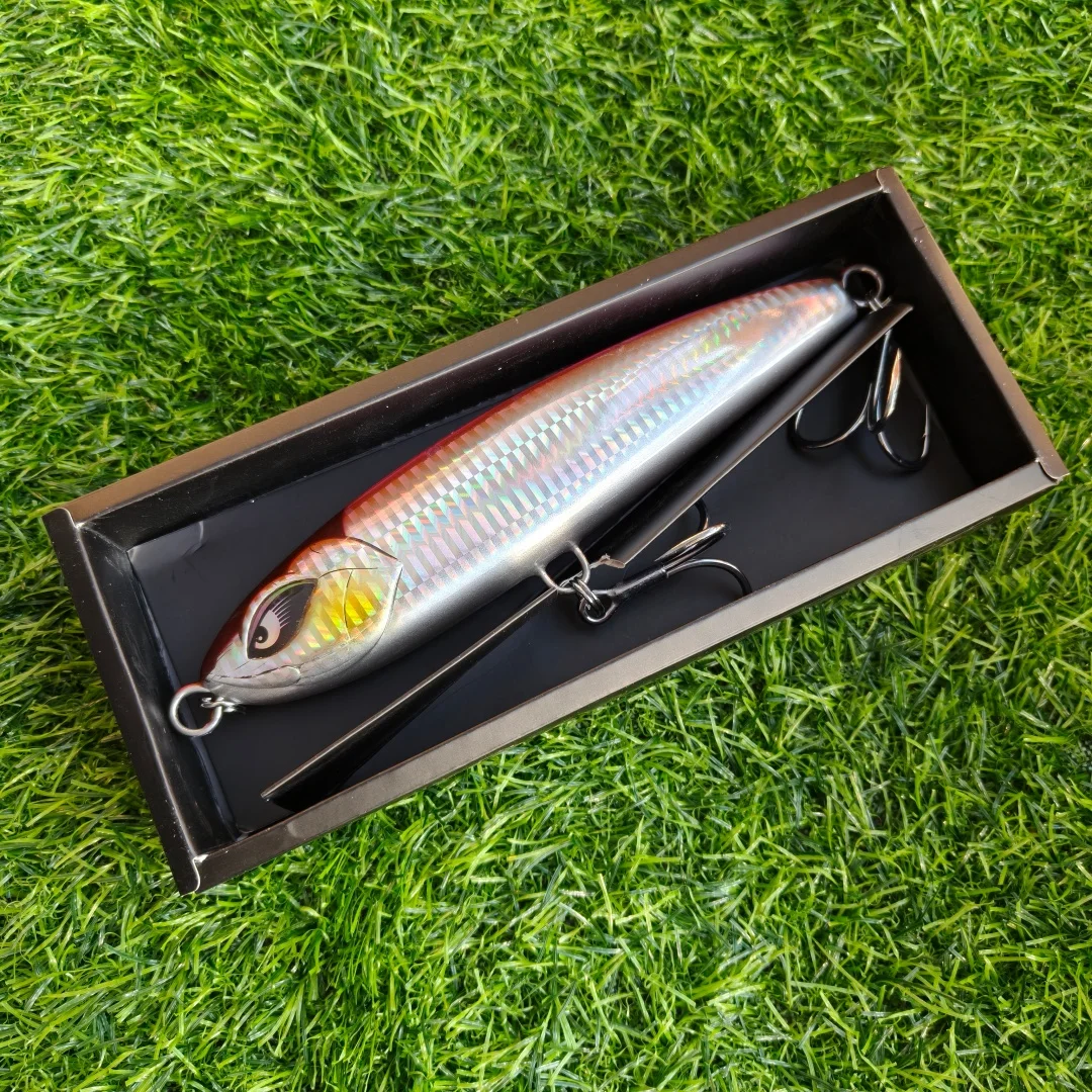 16.5cm 105g Sinking Pencil Lure Stick Bait Long Casting Hard Lure Bass Trout Predator Fishing Lures Wobbler
16.5cm 105g Sinking Pencil Lure Stick Bait Long Casting Hard Lure Bass Trout Predator Fishing Lures Wobbler