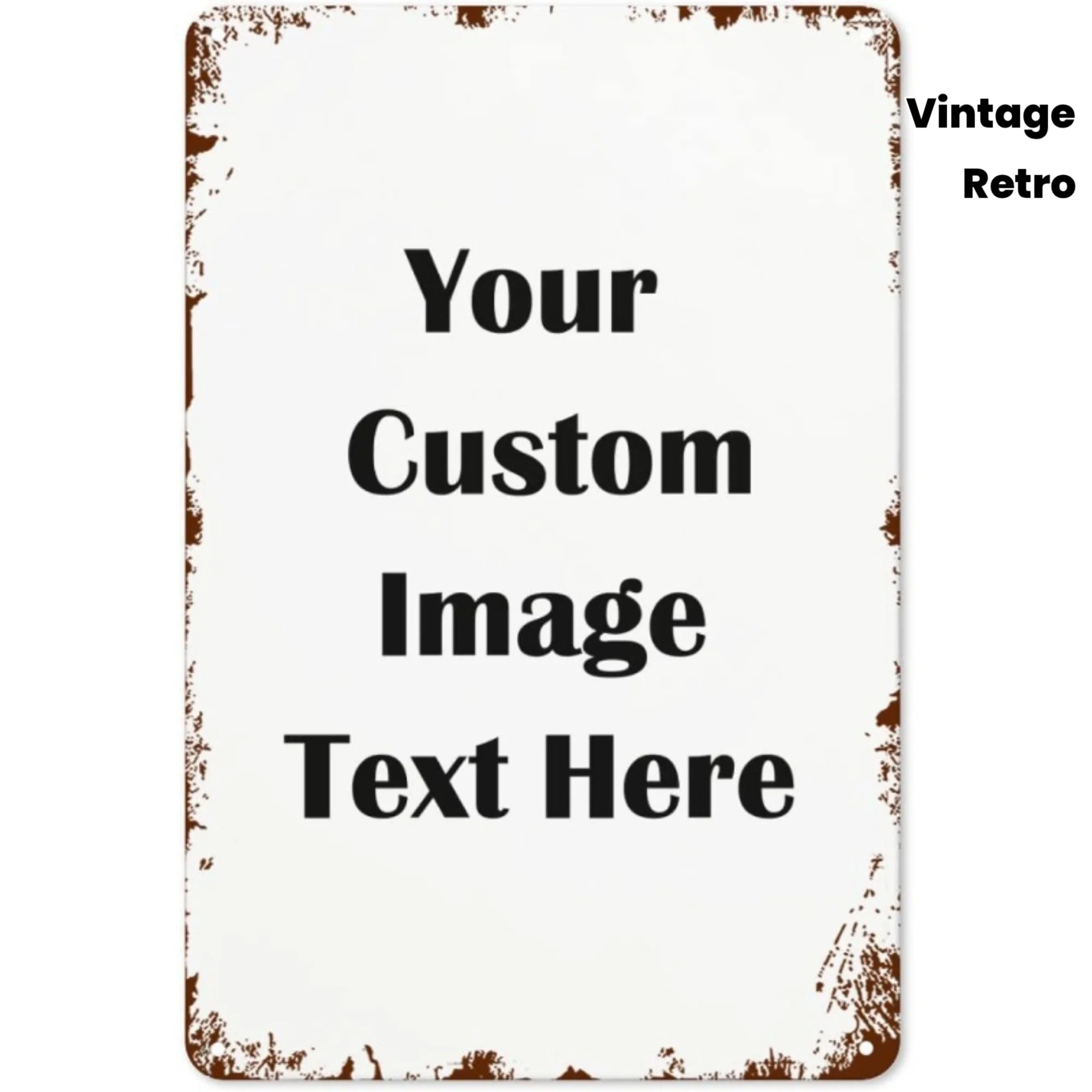 Custom Image & Sayings Tin Sign 20x30cm - Personalized Metal Wall Art for Balcony
Custom Image & Sayings Tin Sign 20x30cm - Personalized Metal Wall Art for Balcony