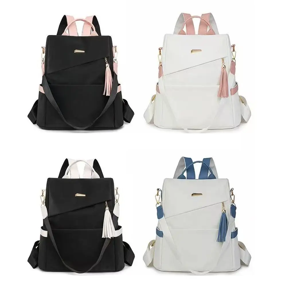 2025 Upgrade Oxford Cloth Stitching Women Backpack Anti Theft Back Zipper Casual Travel Student Double Shoulder Bag
2025 Upgrade Oxford Cloth Stitching Women Backpack Anti Theft Back Zipper Casual Travel Student Double Shoulder Bag