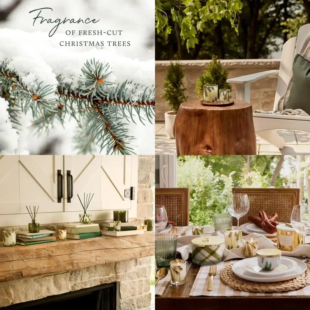 Свеча Frasier Fir Pine Needle – праздничные свечи для дома с ароматом хрустящей сибирской ели, кедрового дерева и сандалового дерева – Chr
Свеча Frasier Fir Pine Needle – праздничные свечи для дома с ароматом хрустящей сибирской ели, кедрового дерева и сандалового дерева – Chr