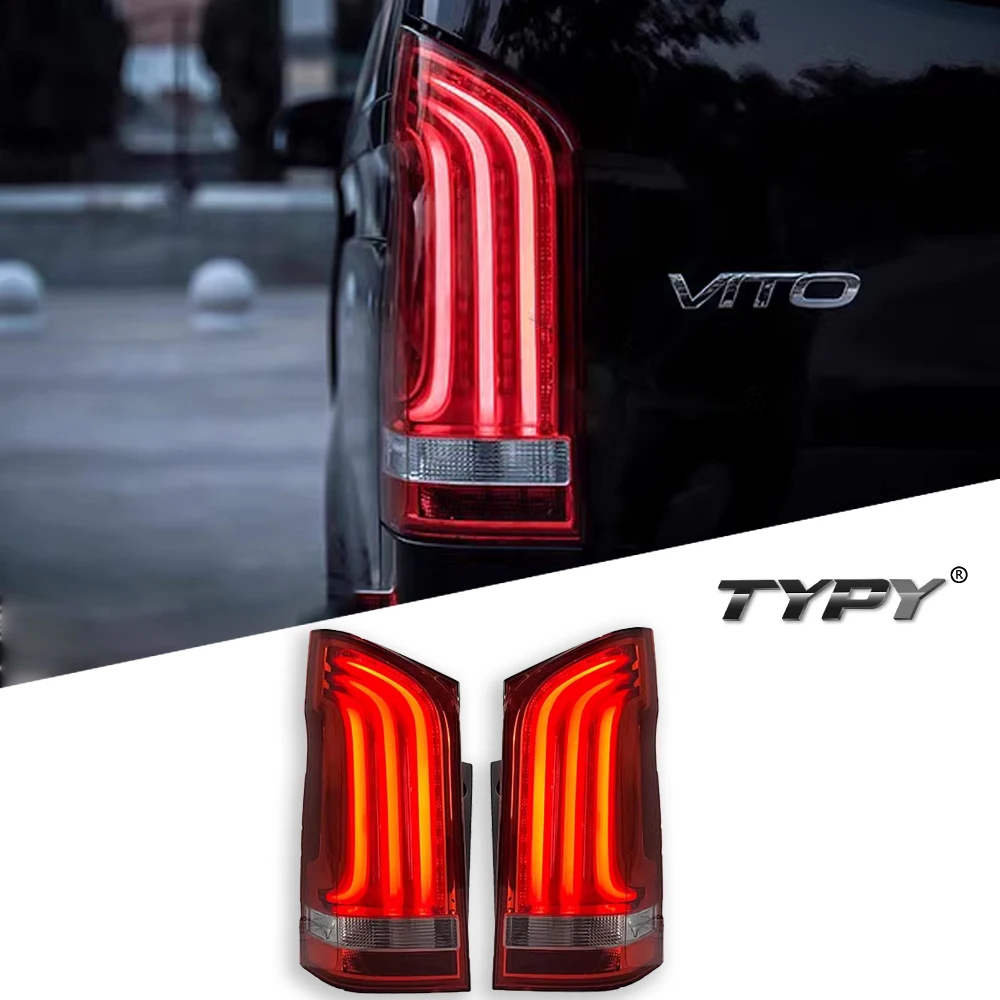 TYPY автомобиль для Benz Vito W447 задние фонари 2016-2021, обновление, модифицированное для нового DRL, динамический указатель поворота, светодиодный задний фонарь, автоаксессуары
TYPY автомобиль для Benz Vito W447 задние фонари 2016-2021, обновление, модифицированное для нового DRL, динамический указатель поворота, светодиодный задний фонарь, автоаксессуары