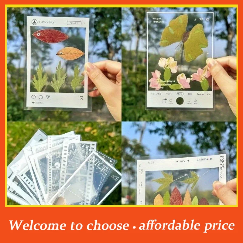 1pc Plastic Frame For Pressed Leaves Flowers Pressed Flowers Herbarium Journal Scrapbooking DIY Transparent Specimen Bookmarks
1pc Plastic Frame For Pressed Leaves Flowers Pressed Flowers Herbarium Journal Scrapbooking DIY Transparent Specimen Bookmarks