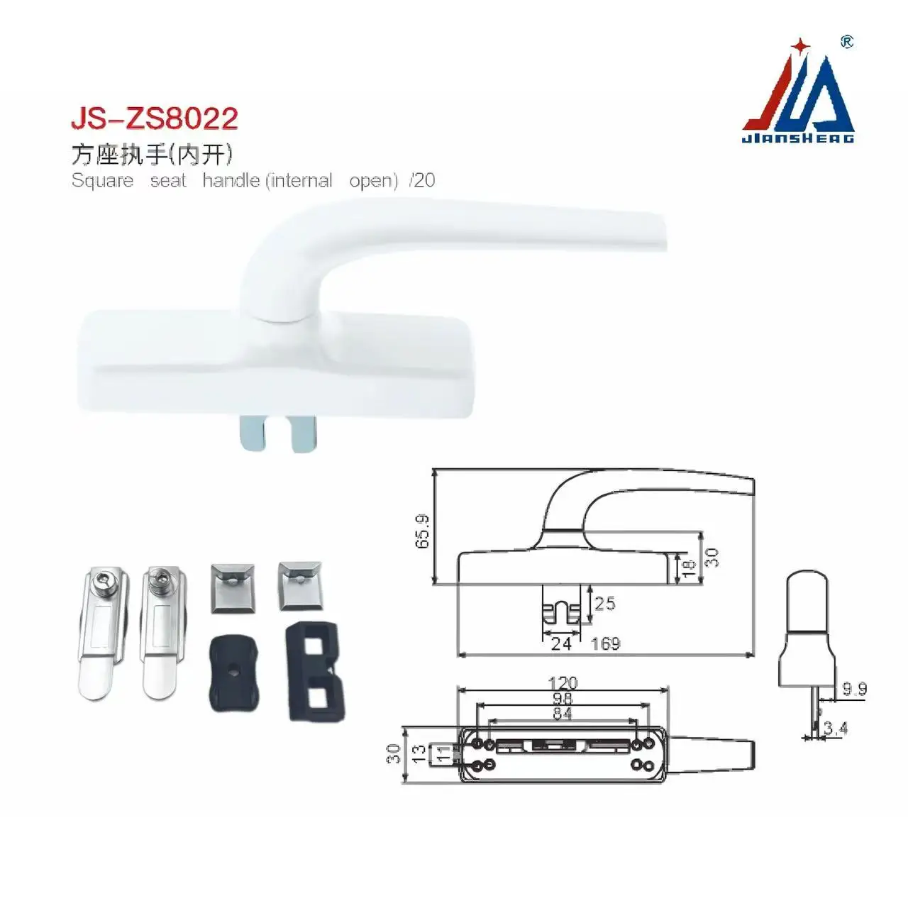 Большая алюминиевая оконная ручка JianSheng с 2-точечной фиксацией | Наклон, поворот и створка | Полный комплект с аксессуарами
Большая алюминиевая оконная ручка JianSheng с 2-точечной фиксацией | Наклон, поворот и створка | Полный комплект с аксессуарами