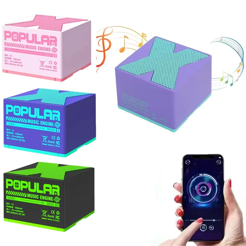 1-10PCS Wireless Speaker Gaming Speaker X1 Multi Function Party Smart Speaker Outdoor TWS Small Music Player Mini Portable
1-10PCS Wireless Speaker Gaming Speaker X1 Multi Function Party Smart Speaker Outdoor TWS Small Music Player Mini Portable