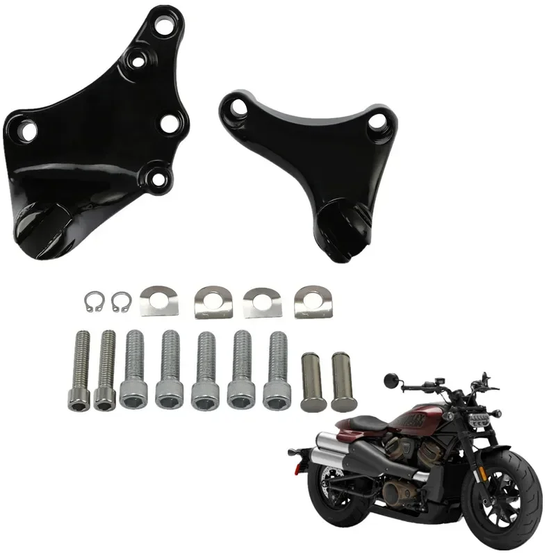Для Harley Sportster 2014-2022 Iron 883 1200 Custom 48 72 SuperLow Roadster Запчасти для мотоциклов пассажирские ножки Peg Mount Kit 
Для Harley Sportster 2014-2022 Iron 883 1200 Custom 48 72 SuperLow Roadster Запчасти для мотоциклов пассажирские ножки Peg Mount Kit