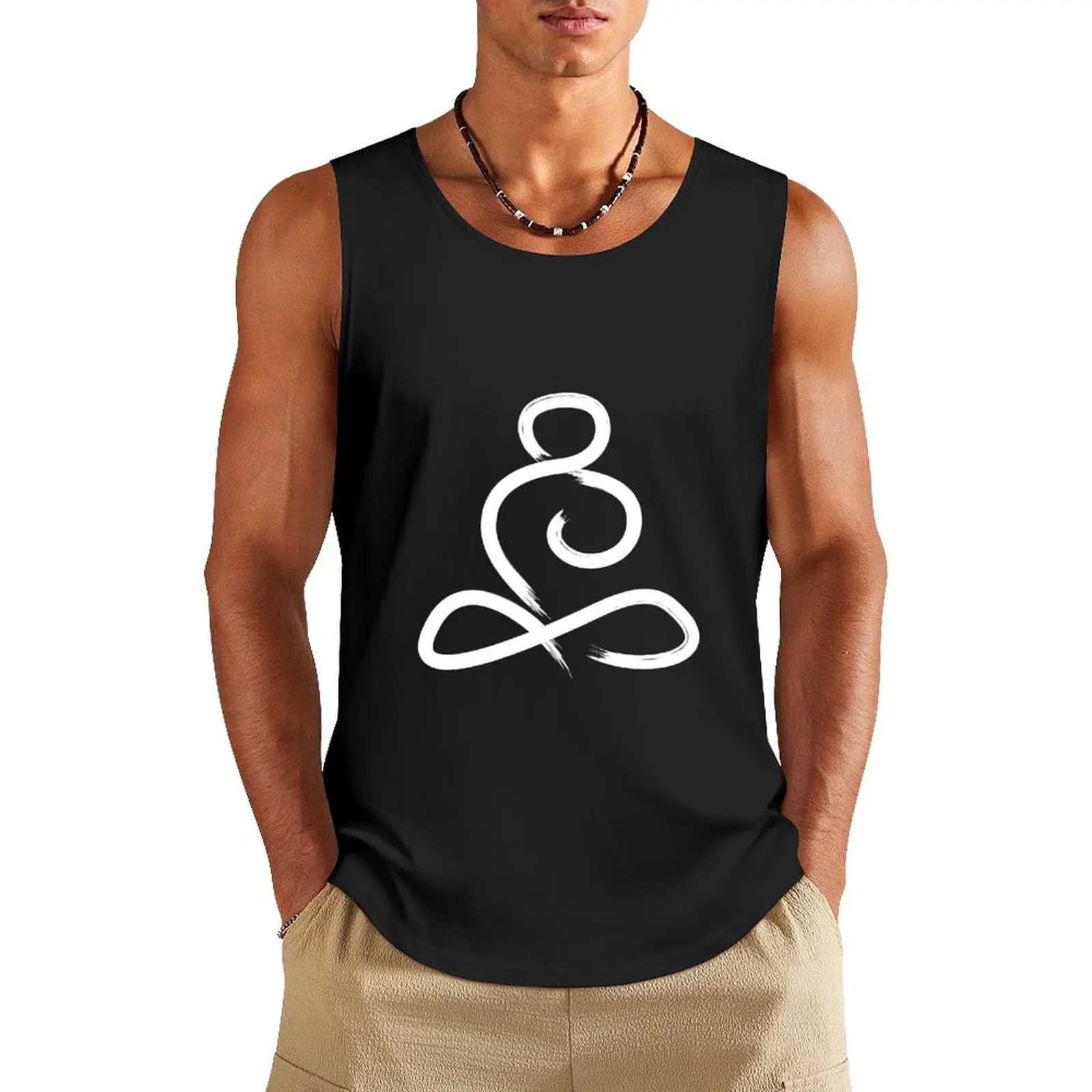 Yoga Meditation Symbol Tank Top sleeveless shirts Men's gym Man gym clothes anime top
Yoga Meditation Symbol Tank Top sleeveless shirts Men's gym Man gym clothes anime top