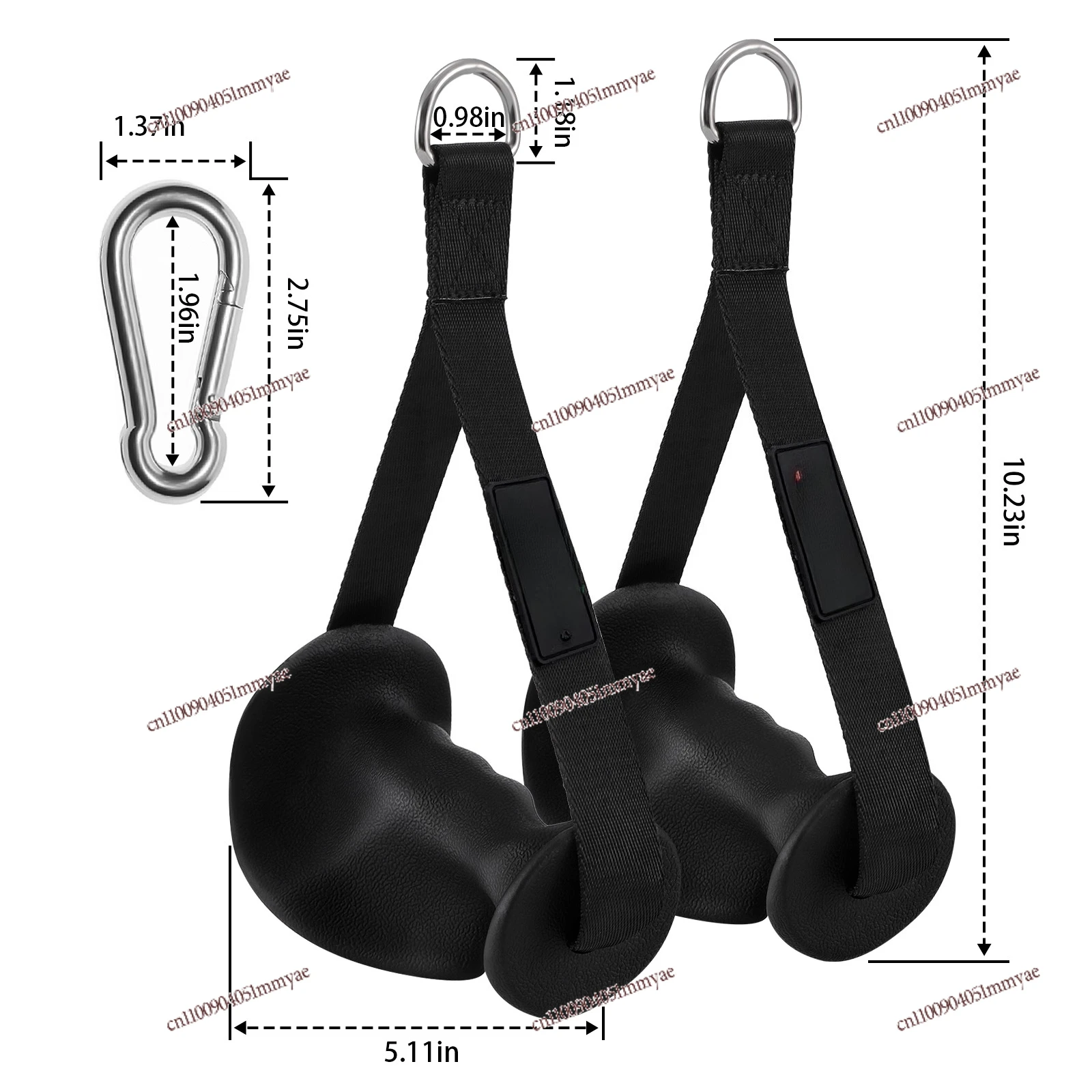 Fitness Equipment Accessories Elastic Resistance Belt Suspension Ring Handle Flying Bird Chest Expansion Puller Handle Hook
Fitness Equipment Accessories Elastic Resistance Belt Suspension Ring Handle Flying Bird Chest Expansion Puller Handle Hook