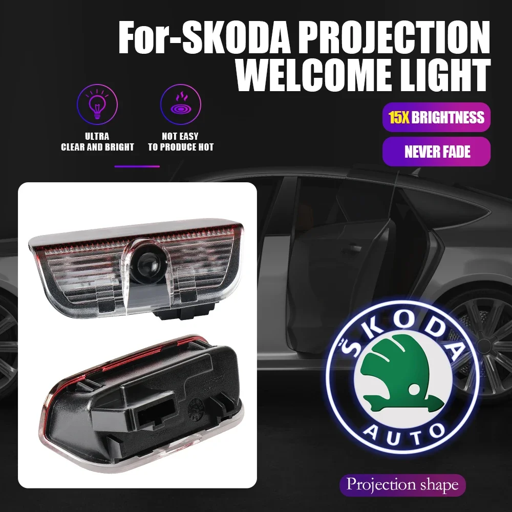 2 шт. для Skoda Superb BS/ST 2008-2014, Superb CONBI B8/3V 2015-2024: лазерные проекторы-подсветки с логотипом для дверей автомобиля, декоративные приветственные лампы
2 шт. для Skoda Superb BS/ST 2008-2014, Superb CONBI B8/3V 2015-2024: лазерные проекторы-подсветки с логотипом для дверей автомобиля, декоративные приветственные лампы