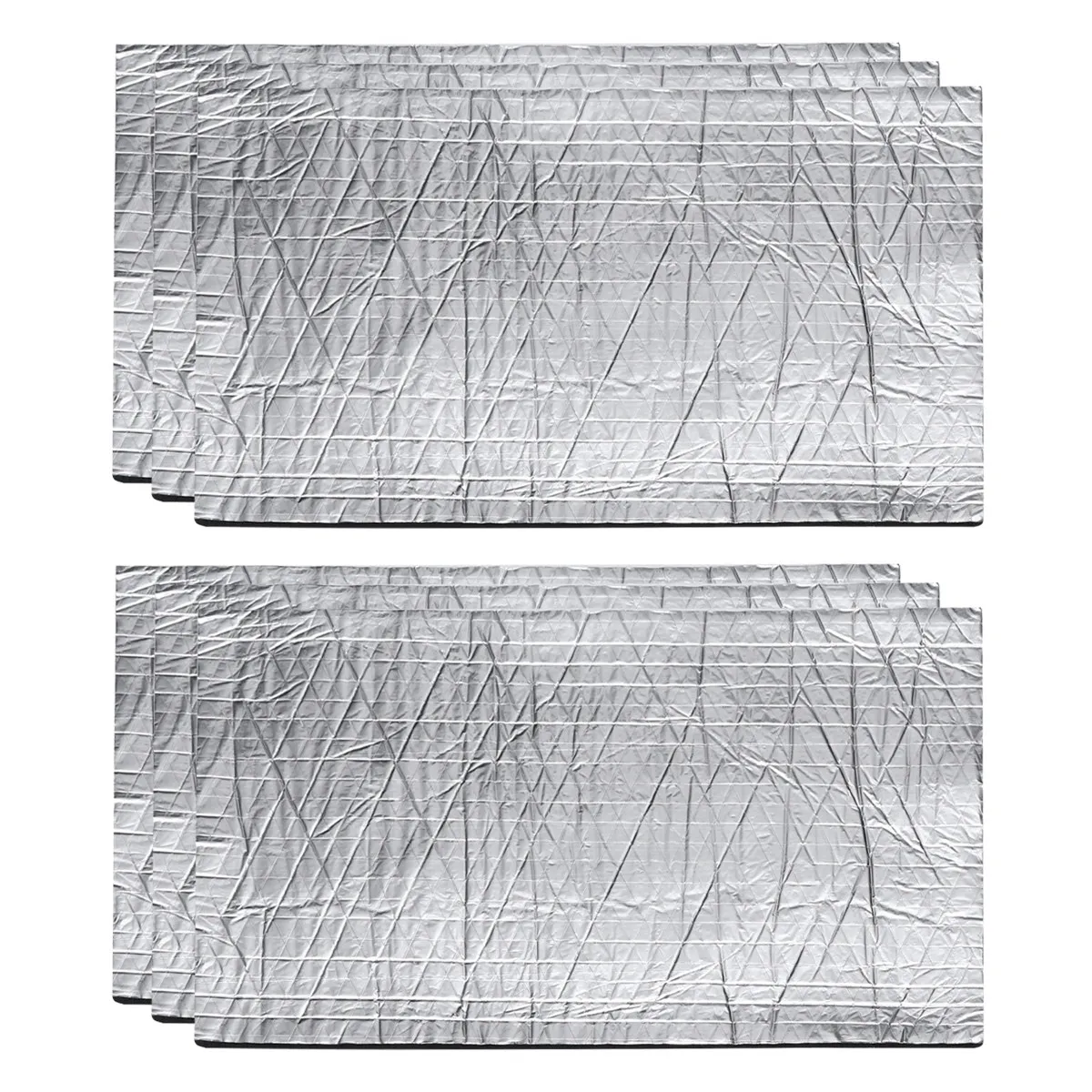 6 Sheets 1Cm Thick Soundproof Cotton for Car Heat and Noise Insulation Aluminum Foil Deadener for Vehicle Interior Wall Roof
6 Sheets 1Cm Thick Soundproof Cotton for Car Heat and Noise Insulation Aluminum Foil Deadener for Vehicle Interior Wall Roof