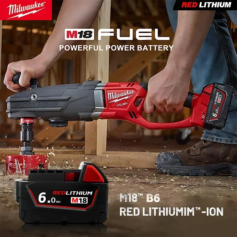 Original Milwaukee battery,M18B5 5Ah,M18B6 6.0Ah 8.0Ah 4811-1850 1815 Milwaukee M18 18V Tool Lithium Battery M12-18FC Charger
Original Milwaukee battery,M18B5 5Ah,M18B6 6.0Ah 8.0Ah 4811-1850 1815 Milwaukee M18 18V Tool Lithium Battery M12-18FC Charger