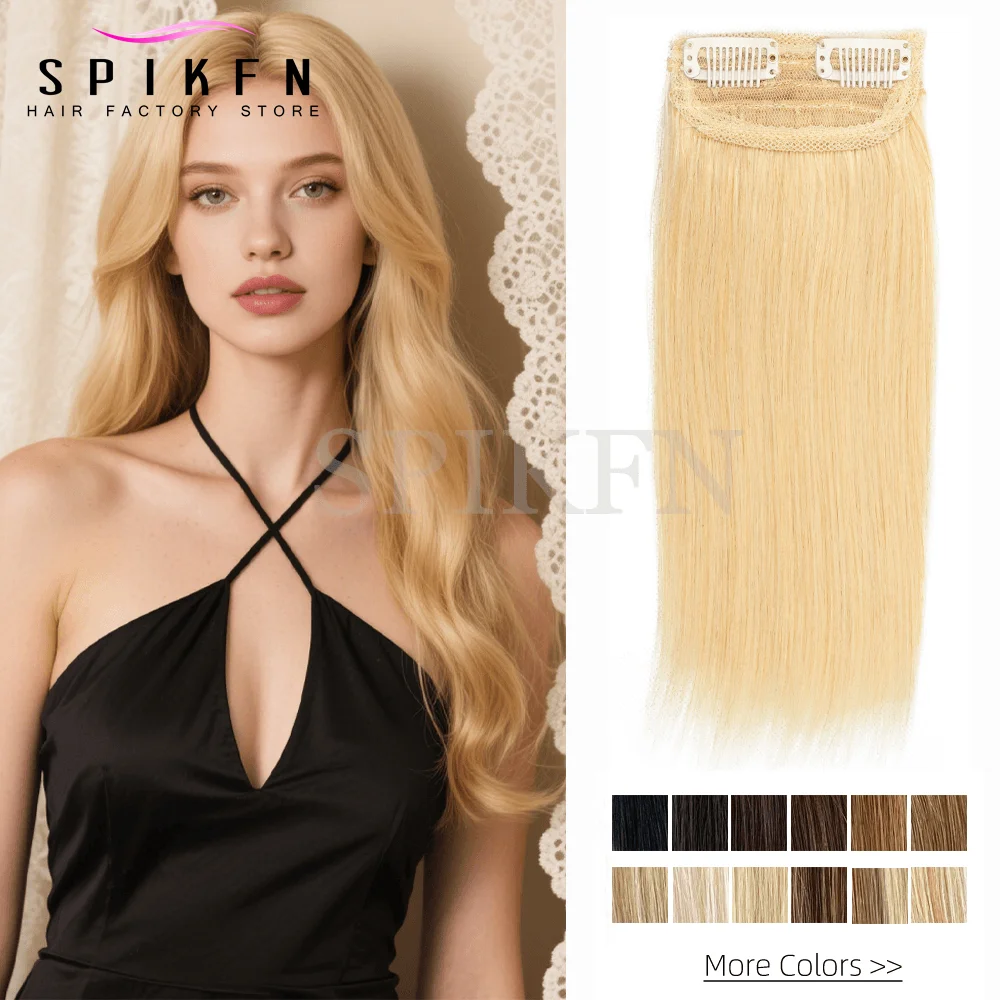 SPIKFN Honey Blonde Clip In Virgin Human Hair Extensions Machine Remy Hair Invisible Tic Tac One Piece Clip Hair Extensions
SPIKFN Honey Blonde Clip In Virgin Human Hair Extensions Machine Remy Hair Invisible Tic Tac One Piece Clip Hair Extensions