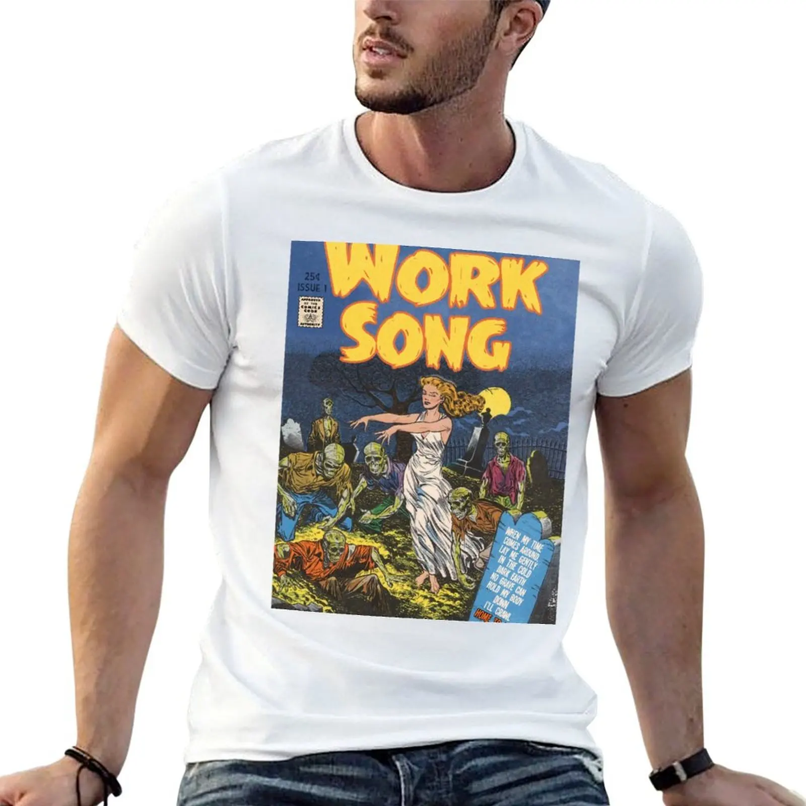 Work Song - Hozier Retro Comic T-Shirt t shirts for man graphic funny man t shirt heavy cotton T-Shirt
Work Song - Hozier Retro Comic T-Shirt t shirts for man graphic funny man t shirt heavy cotton T-Shirt
