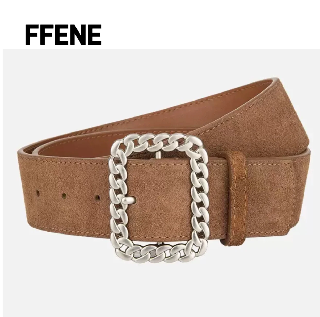 Korean-style personality suit, women's wide belt, hot-selling model, simple, versatile, luxurious, high-end, jeans with genuine
Korean-style personality suit, women's wide belt, hot-selling model, simple, versatile, luxurious, high-end, jeans with genuine