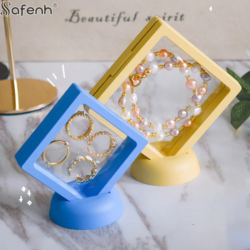 5Pcs Plastic 3D Floating Jewelry Display Stands Clear Necklace Bracelet Holder For Gift Shop Storage Box Random Color
5Pcs Plastic 3D Floating Jewelry Display Stands Clear Necklace Bracelet Holder For Gift Shop Storage Box Random Color