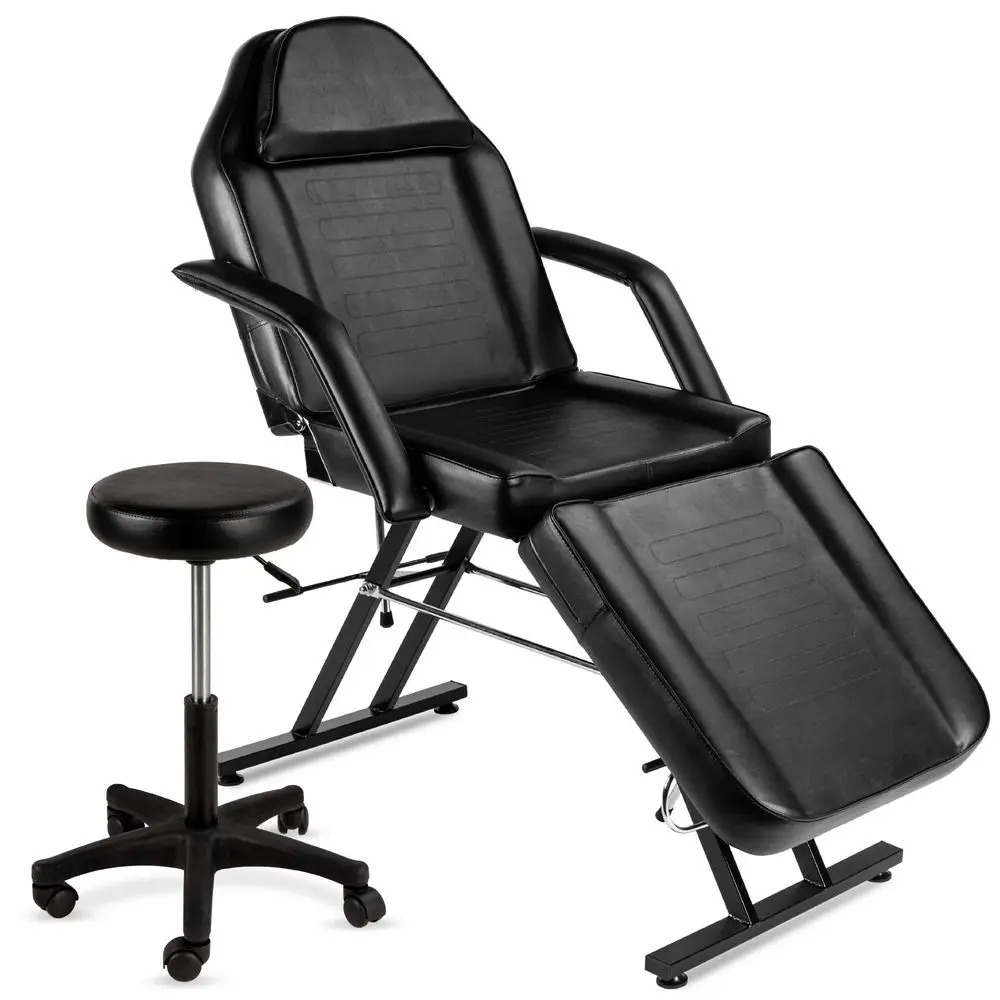 71in 3Section Multipurpose Massage Bed, Spa amp Salon Facial, Tattoo Chair w Hydraulic Stool, Removable Headrest, Facial Cradle
71in 3Section Multipurpose Massage Bed, Spa amp Salon Facial, Tattoo Chair w Hydraulic Stool, Removable Headrest, Facial Cradle