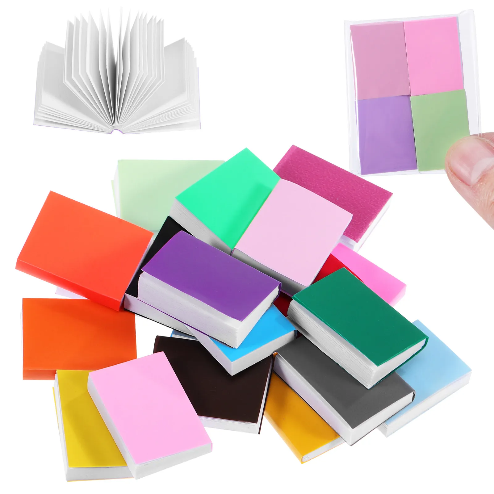 20Pcs Mini Books Colorful Compact Sturdy Paper Craft for Dollhouse Decoration Shelf Display Photography Prop Accessories
20Pcs Mini Books Colorful Compact Sturdy Paper Craft for Dollhouse Decoration Shelf Display Photography Prop Accessories