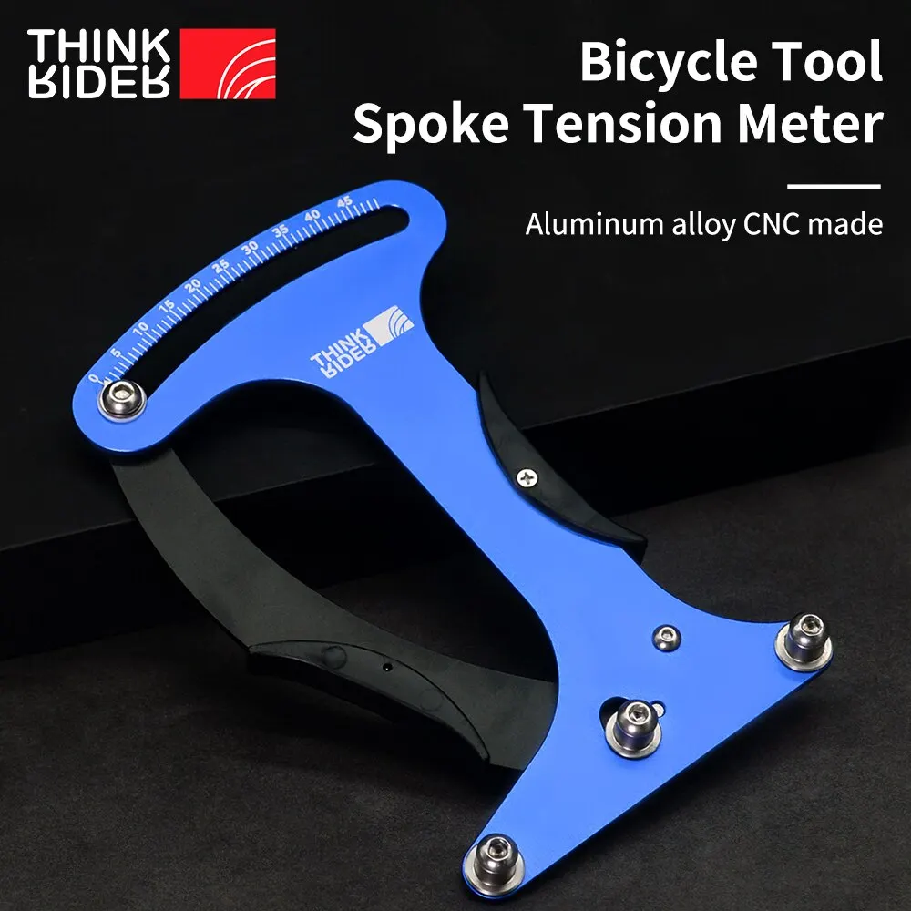 ThinkRider Bicycle Tool Spoke Tension Meter For MTB Road Bike Wheel Spokes Checker Reliable Indicator Accurate And Stable CNC
ThinkRider Bicycle Tool Spoke Tension Meter For MTB Road Bike Wheel Spokes Checker Reliable Indicator Accurate And Stable CNC