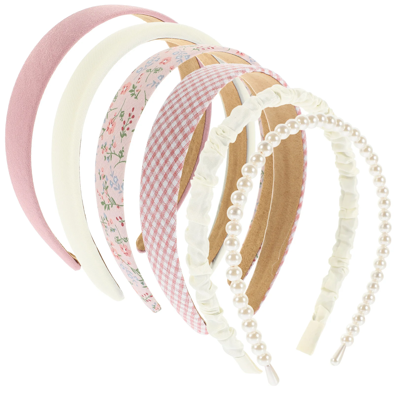 6 Pcs Scarf Floral Solid Color Headband Combination Set Miss Bands Wide Hair for Women Fabric Headbands
6 Pcs Scarf Floral Solid Color Headband Combination Set Miss Bands Wide Hair for Women Fabric Headbands