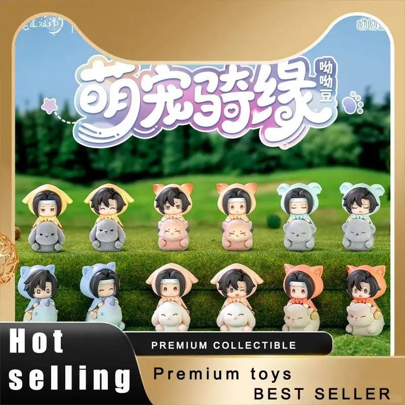 Grandmaster of Demonic Cultivation MDZS Pet Riding Series Bean Blind Box Wei Wuxian Lan Wangji Chibi Mini Figure Collecti
Grandmaster of Demonic Cultivation MDZS Pet Riding Series Bean Blind Box Wei Wuxian Lan Wangji Chibi Mini Figure Collecti