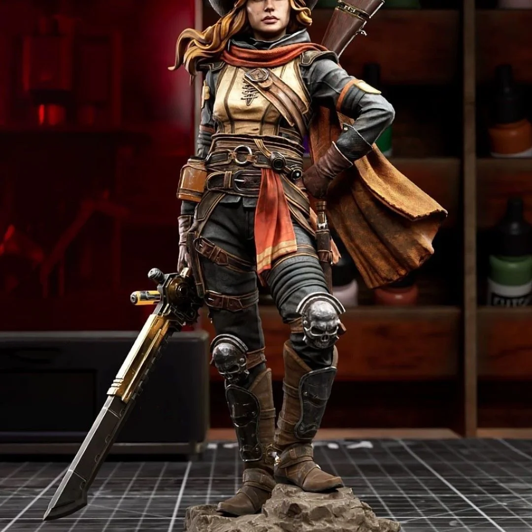 1/24 Scale 80mm Resin Figure Assemble Model Kit The Devil's Child Unassembled Unpainted 3D printing toy 1425
1/24 Scale 80mm Resin Figure Assemble Model Kit The Devil's Child Unassembled Unpainted 3D printing toy 1425