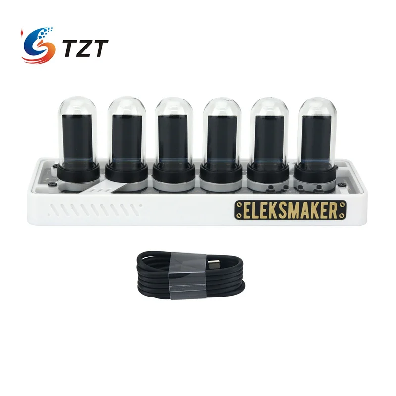 TZT EleksTube IPS PR3 Nixie Tube Clock RGB Pseudo Glow Tube Часы Настольные украшения Поддержка беспроводного управления
TZT EleksTube IPS PR3 Nixie Tube Clock RGB Pseudo Glow Tube Часы Настольные украшения Поддержка беспроводного управления
