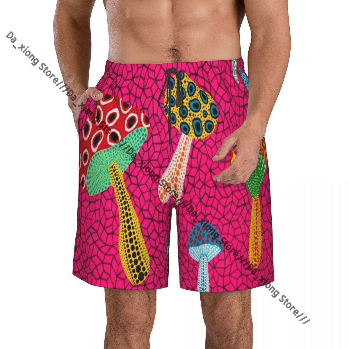 Men Beach Short Quick-drying Swimming Trunk Yayoi Kusama Art Swimwear Swimsuit Bathing Shorts
Men Beach Short Quick-drying Swimming Trunk Yayoi Kusama Art Swimwear Swimsuit Bathing Shorts