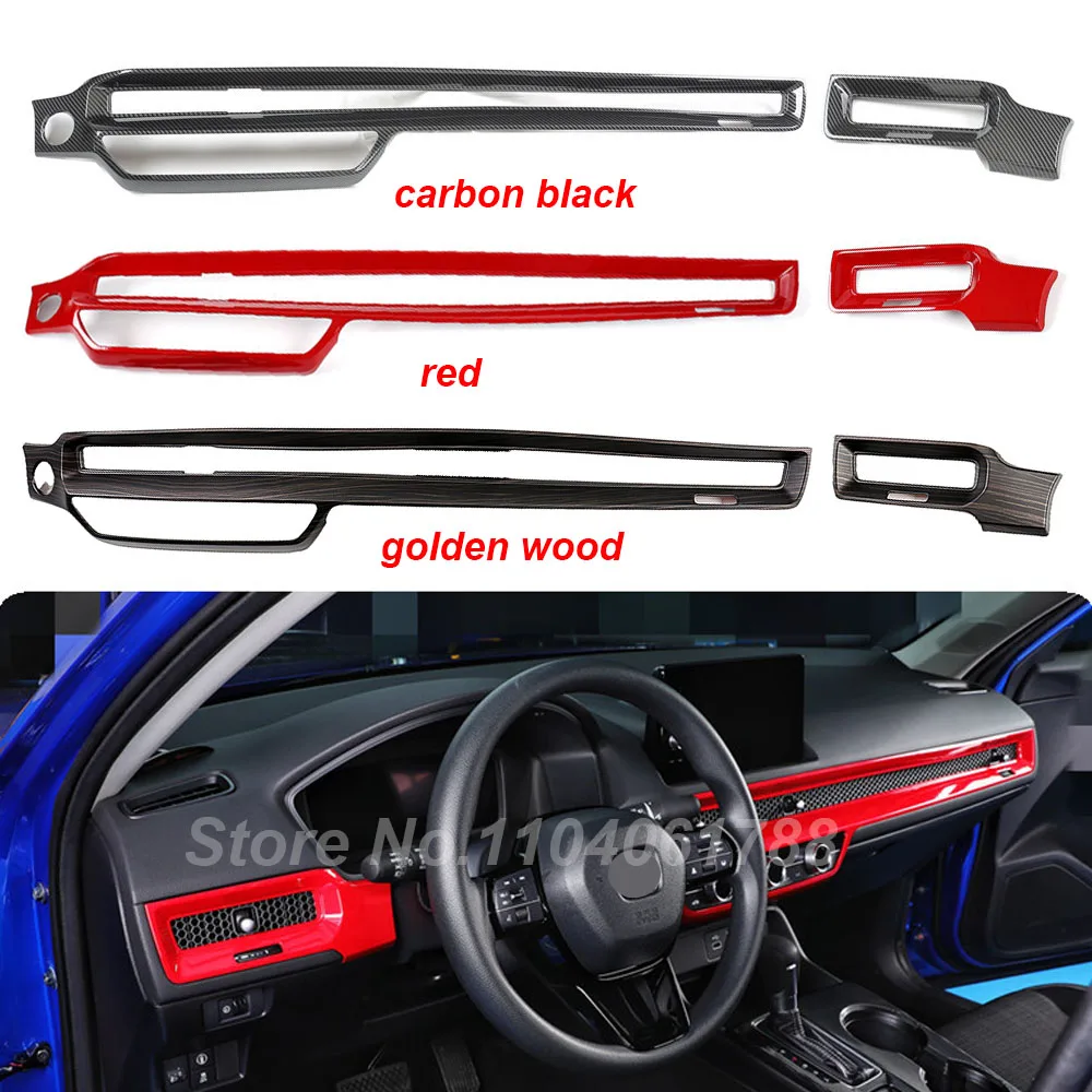 Fit for Honda Civic 11th 2022 2023 2024 2025 Golden Wood Car Interior Dashboard Trim Central Control Air Vent Strip Carbon Fiber
Fit for Honda Civic 11th 2022 2023 2024 2025 Golden Wood Car Interior Dashboard Trim Central Control Air Vent Strip Carbon Fiber