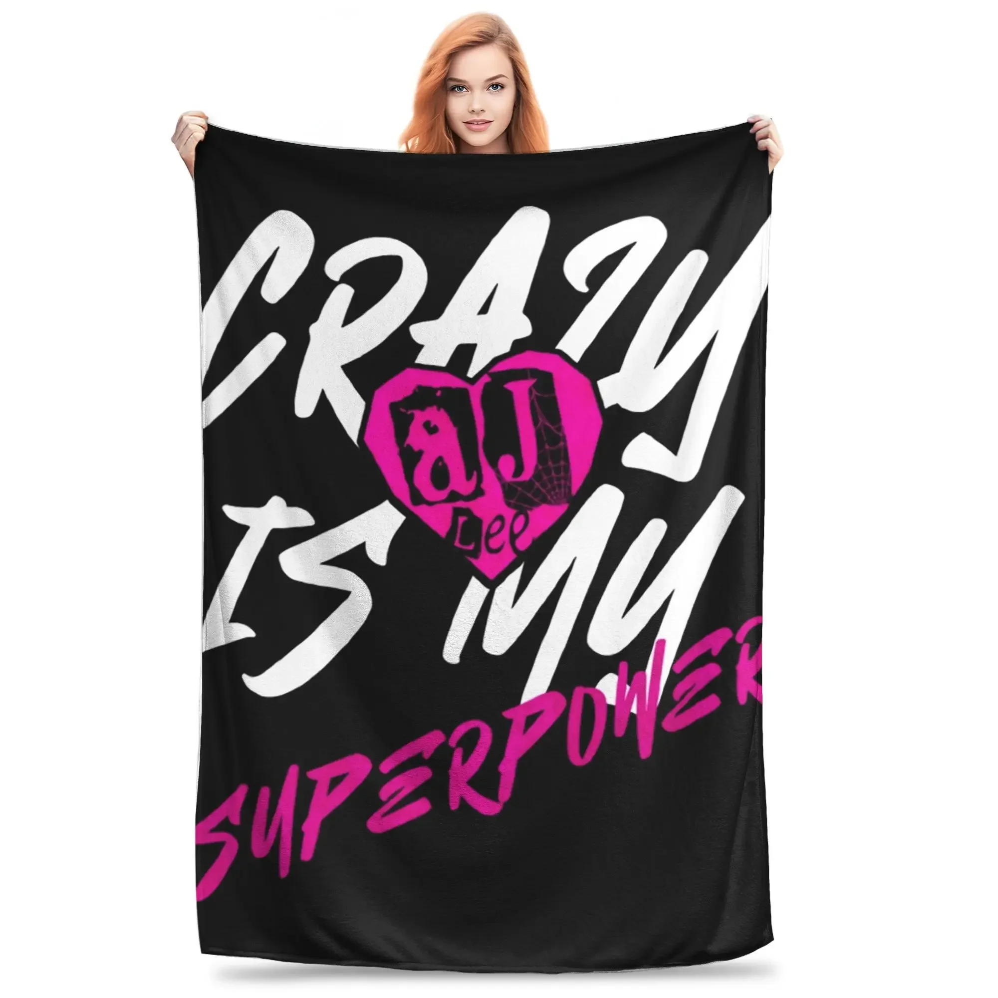 AJ Lee Wrestling Divas Soft Plush Throw Blanket Warm Flannel Bedspread Home Decor for Boys Girls
AJ Lee Wrestling Divas Soft Plush Throw Blanket Warm Flannel Bedspread Home Decor for Boys Girls