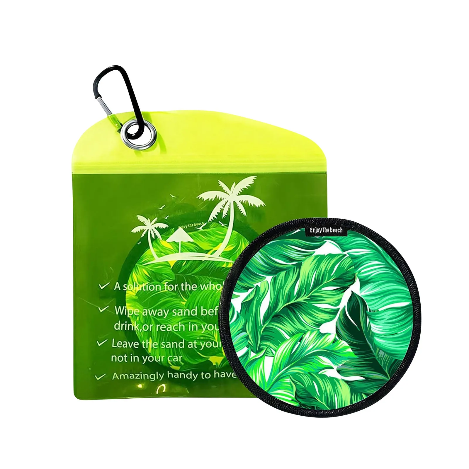 2025 Hot Beach Sand Remover Sand Eraser Round Sand Removal Bag Summer Vacation Necessity Beach Travel Stuff
2025 Hot Beach Sand Remover Sand Eraser Round Sand Removal Bag Summer Vacation Necessity Beach Travel Stuff