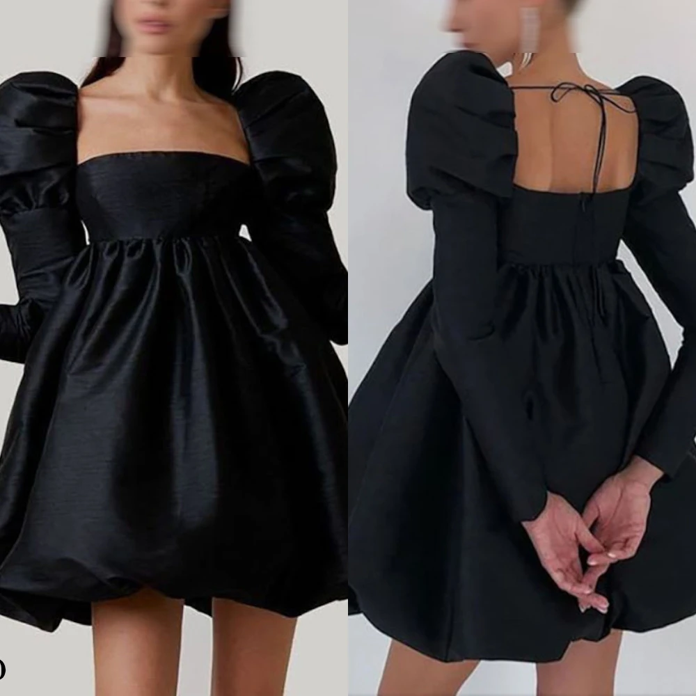 Customized Satin Formal Wedding Dress Elegant Square Collar High Quality Bridal Party Charming Mini Length Delicate Bridal Gowns
Customized Satin Formal Wedding Dress Elegant Square Collar High Quality Bridal Party Charming Mini Length Delicate Bridal Gowns