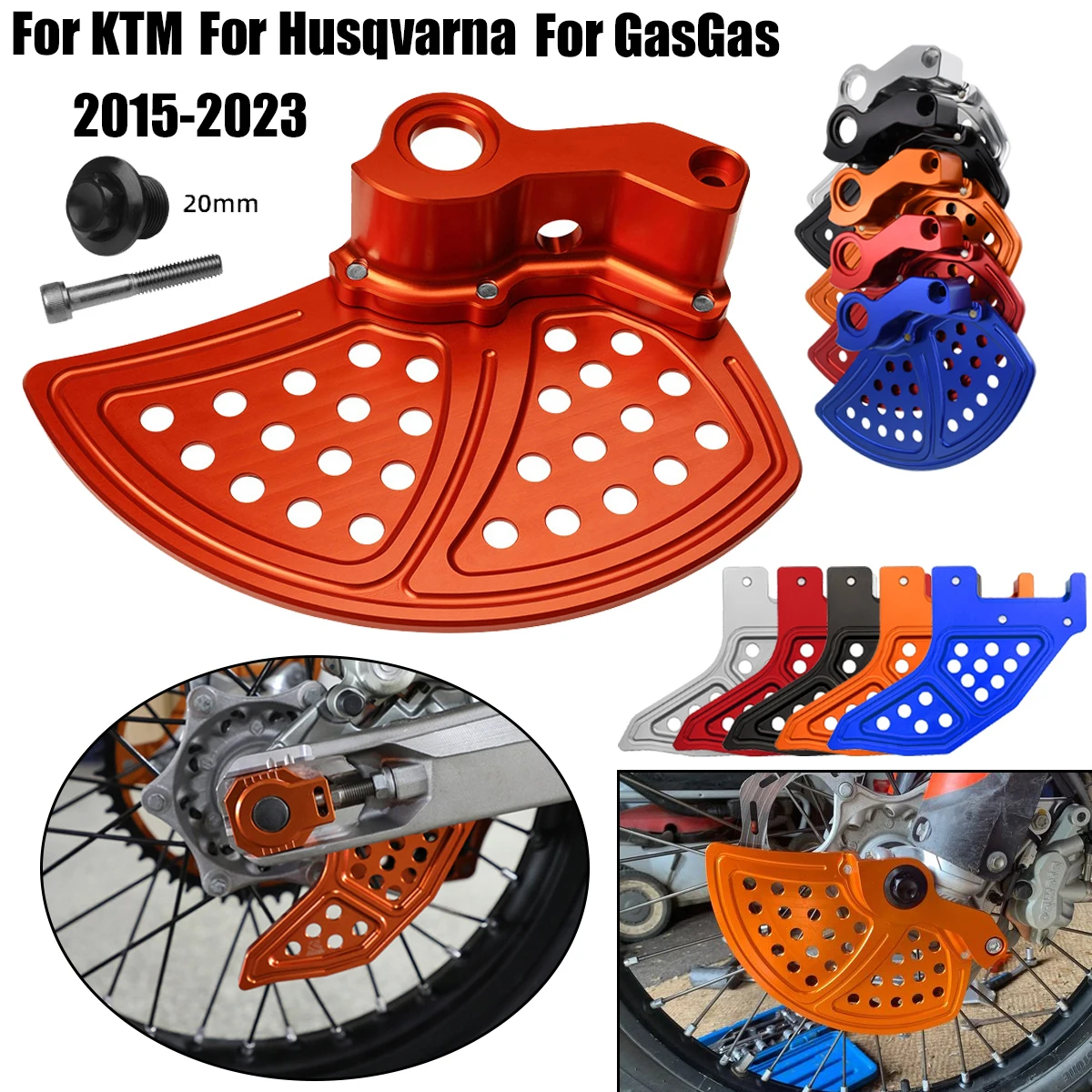 For KTM EXC300 EXC EXCF SX SXF XC XCF XCW TPI Six Days 125 250 300 350 400 450 500 2016 - 2023 Front Brake Disc Guard Protector
For KTM EXC300 EXC EXCF SX SXF XC XCF XCW TPI Six Days 125 250 300 350 400 450 500 2016 - 2023 Front Brake Disc Guard Protector