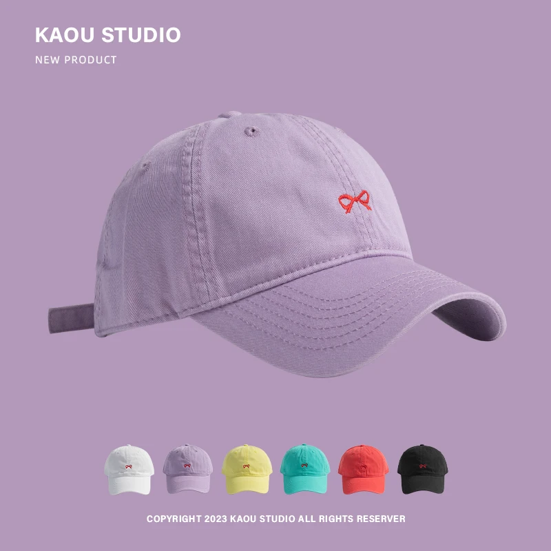 Korean Bow Embroidered Baseball Cap for Men and Women Spring and Autumn New Versatile Soft Top Casual Adjustable Sports Hat
Korean Bow Embroidered Baseball Cap for Men and Women Spring and Autumn New Versatile Soft Top Casual Adjustable Sports Hat