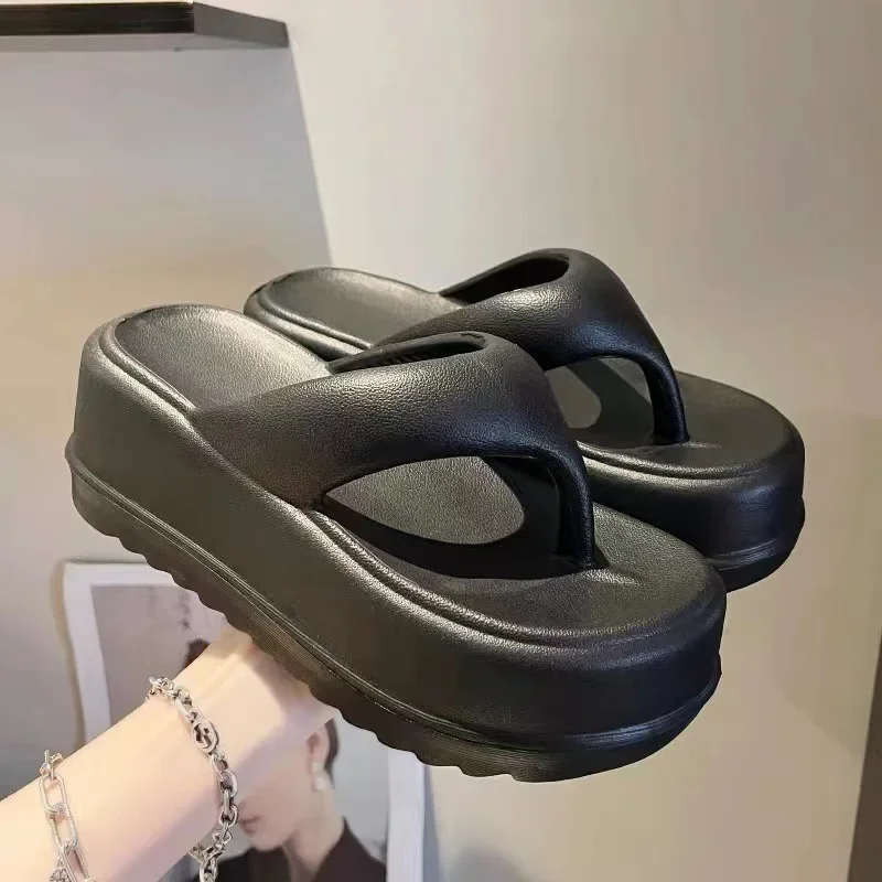7CM Thick Bottom Flip Flops EVA Non Slip Slippers Women Summer Beach Shoes Breathable Comfortable Sandals
7CM Thick Bottom Flip Flops EVA Non Slip Slippers Women Summer Beach Shoes Breathable Comfortable Sandals