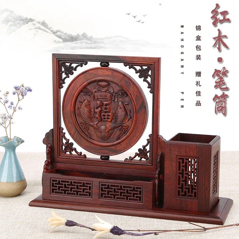Redwood Pen Holder, Wood Carving, Office Desk, Pen Holder, Study Decoration, Gift
Redwood Pen Holder, Wood Carving, Office Desk, Pen Holder, Study Decoration, Gift
