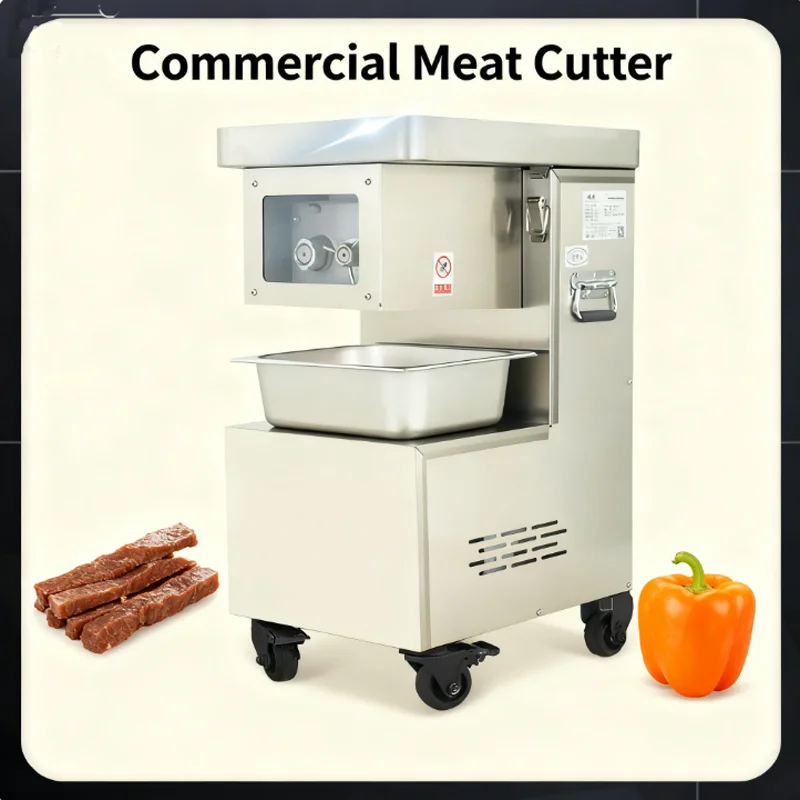 Коммерческая электрическая мясорубка из нержавеющей стали, вертикальный измельчитель мяса, машина для нарезки кубиками, машина для резки мяса, овощерезка 220 В
Коммерческая электрическая мясорубка из нержавеющей стали, вертикальный измельчитель мяса, машина для нарезки кубиками, машина для резки мяса, овощерезка 220 В