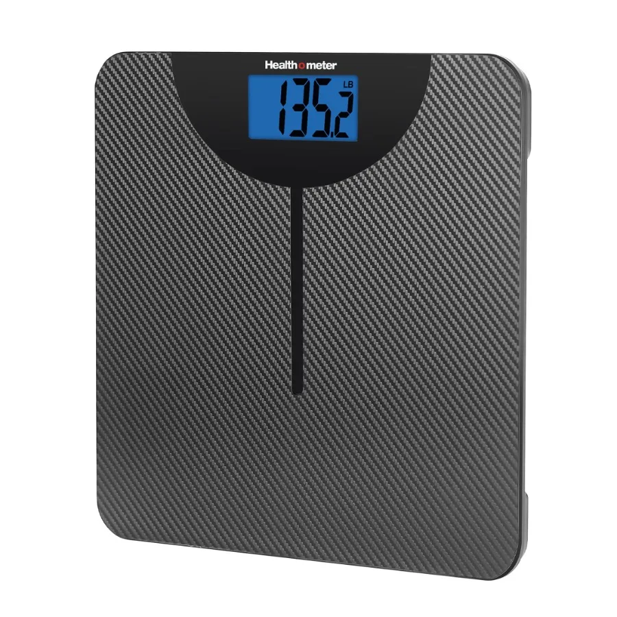 LCD Carbon Fiber Digital Body Weight Scale, 400lb Capacity
LCD Carbon Fiber Digital Body Weight Scale, 400lb Capacity