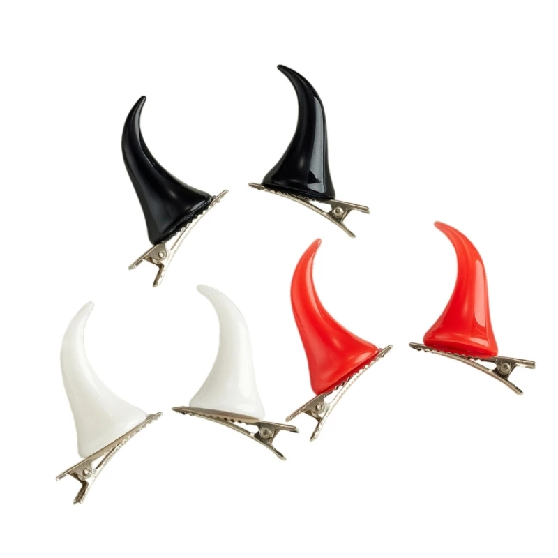 1pair Goth Horn Hairpin Carnivals Hair Clip Halloween Hairpin for Girl F3MD
1pair Goth Horn Hairpin Carnivals Hair Clip Halloween Hairpin for Girl F3MD