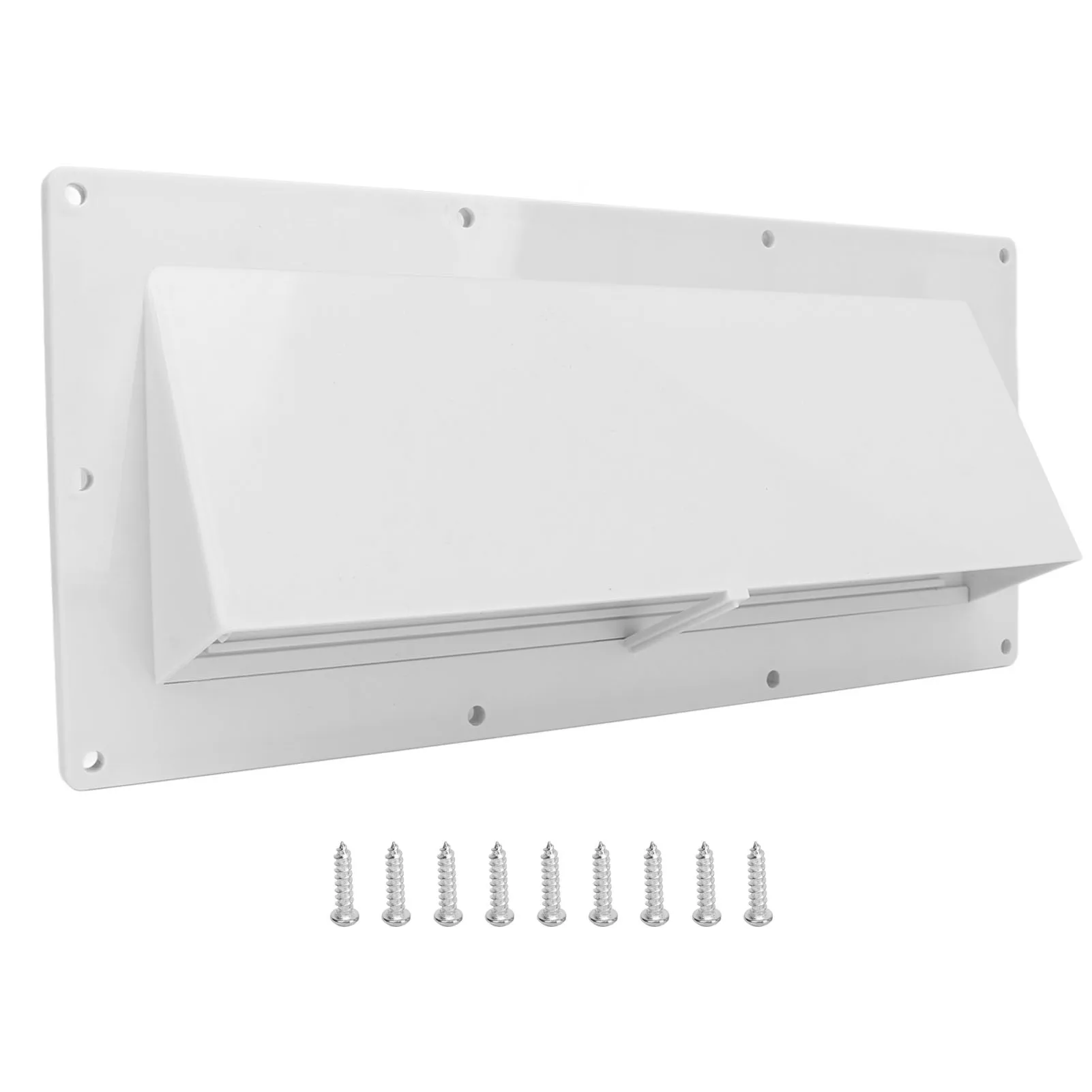 RV Exhaust Vent Cover White Range Hood Sidewall Vent Cover with Lockable Clips for Trailer Camper RV Range Hood Vent Cover
RV Exhaust Vent Cover White Range Hood Sidewall Vent Cover with Lockable Clips for Trailer Camper RV Range Hood Vent Cover