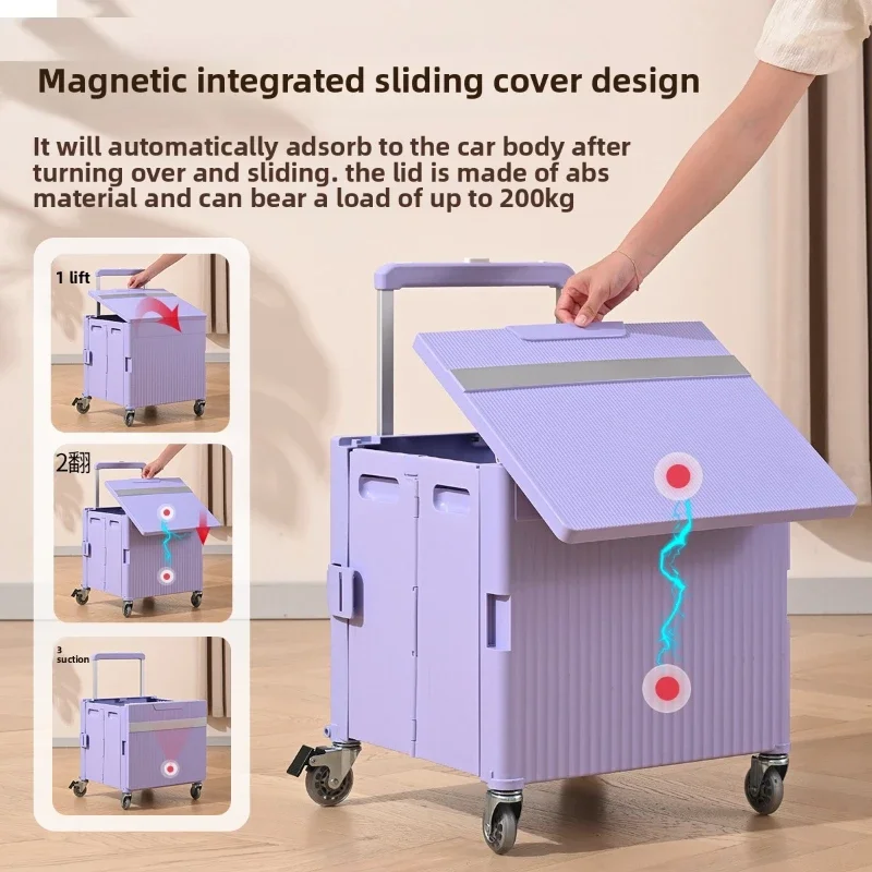 Multi-functional Shopping cart folding light shopping cart camping trailer
Multi-functional Shopping cart folding light shopping cart camping trailer
