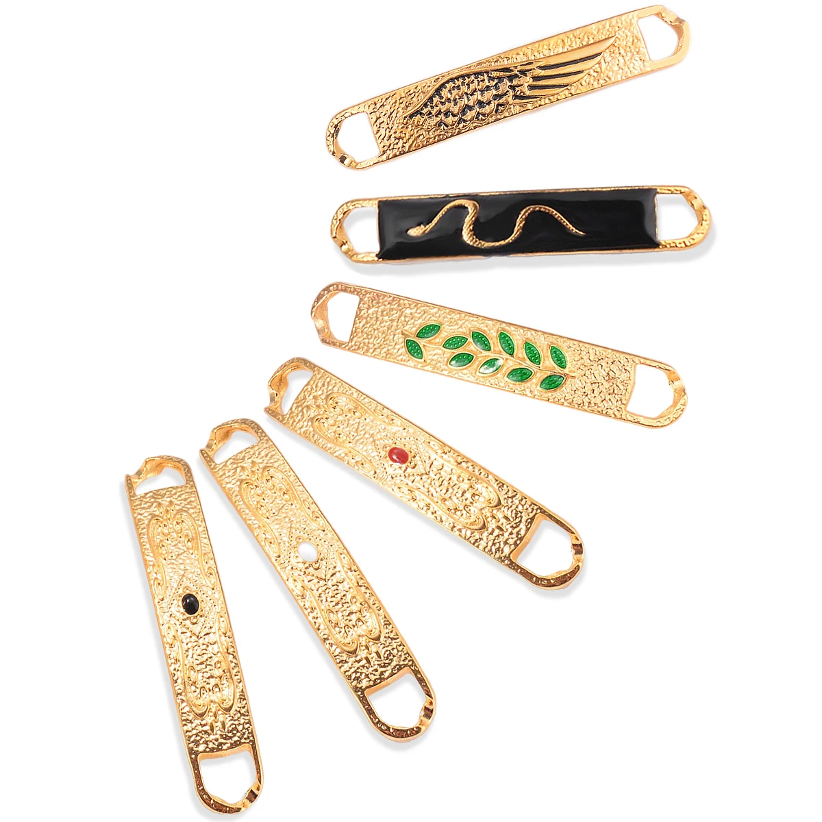 2Pcs DIY Bracelets Necklaces Jewelry Making Supplies Stainless Steel 18K Gold Plated Wing Leaf Snake Rectangle Connector Pendant
2Pcs DIY Bracelets Necklaces Jewelry Making Supplies Stainless Steel 18K Gold Plated Wing Leaf Snake Rectangle Connector Pendant