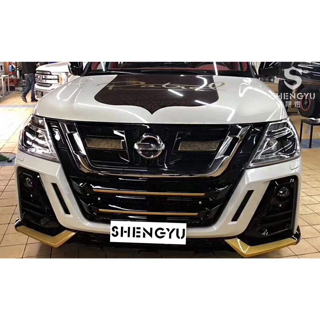 High Quality Auto Body Systems for Nissan Patrol 2010-2019 Upgrade to LIMGENE Include Front and Rear Bumper Assembly with Grille
High Quality Auto Body Systems for Nissan Patrol 2010-2019 Upgrade to LIMGENE Include Front and Rear Bumper Assembly with Grille