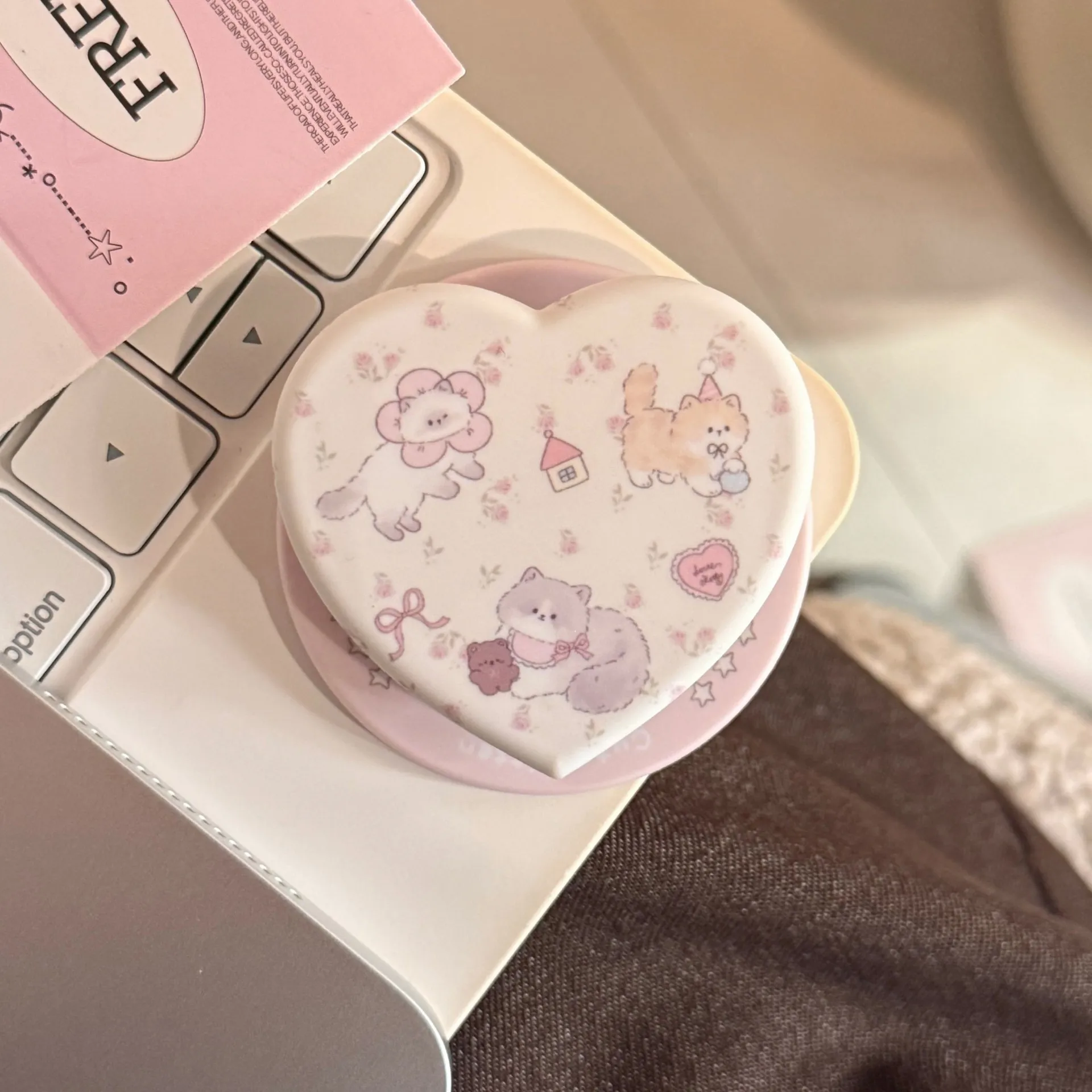 Cute Cat Magnetic Phone Grip Holder Folding Portable Girl Pink Phone Case Bracket Finger Socket Cell Stand Mobile Decoration
Cute Cat Magnetic Phone Grip Holder Folding Portable Girl Pink Phone Case Bracket Finger Socket Cell Stand Mobile Decoration