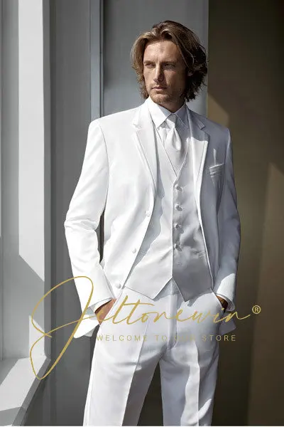Wedding Mens Suits Custom Slim Fit Groom Tuxedos 3 Piece Jacket Vest Pants Male Blazer Men Prom Suit Wedding Tuxedo Costume
Wedding Mens Suits Custom Slim Fit Groom Tuxedos 3 Piece Jacket Vest Pants Male Blazer Men Prom Suit Wedding Tuxedo Costume