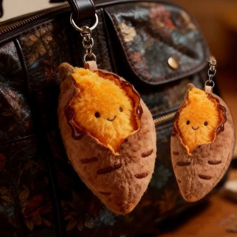 Plush Winter Cartoon Sweet Potato Pendant A Creative And Cute Gift For Your Bestie In Winter
Plush Winter Cartoon Sweet Potato Pendant A Creative And Cute Gift For Your Bestie In Winter