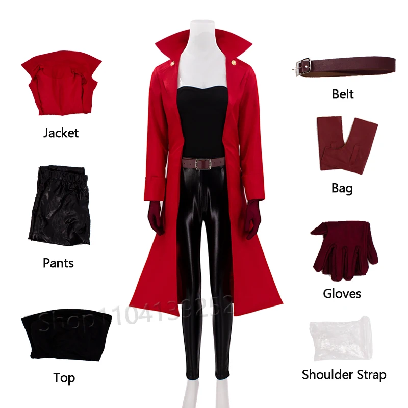 Commandos Cosplay Costume Creature The Bride Fantasia Women Fantasy Long Coat Gloves Top Pants SetFemale Halloween Carnival Suit
Commandos Cosplay Costume Creature The Bride Fantasia Women Fantasy Long Coat Gloves Top Pants SetFemale Halloween Carnival Suit