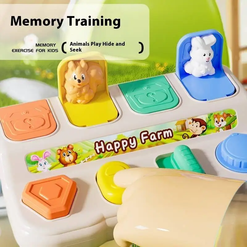 Early Learning Tool, 1Pcs Finger Flexibility Exercise, Safe Pop-up Switch Box, Sensory Toy for Baby's Cognitive Development
Early Learning Tool, 1Pcs Finger Flexibility Exercise, Safe Pop-up Switch Box, Sensory Toy for Baby's Cognitive Development