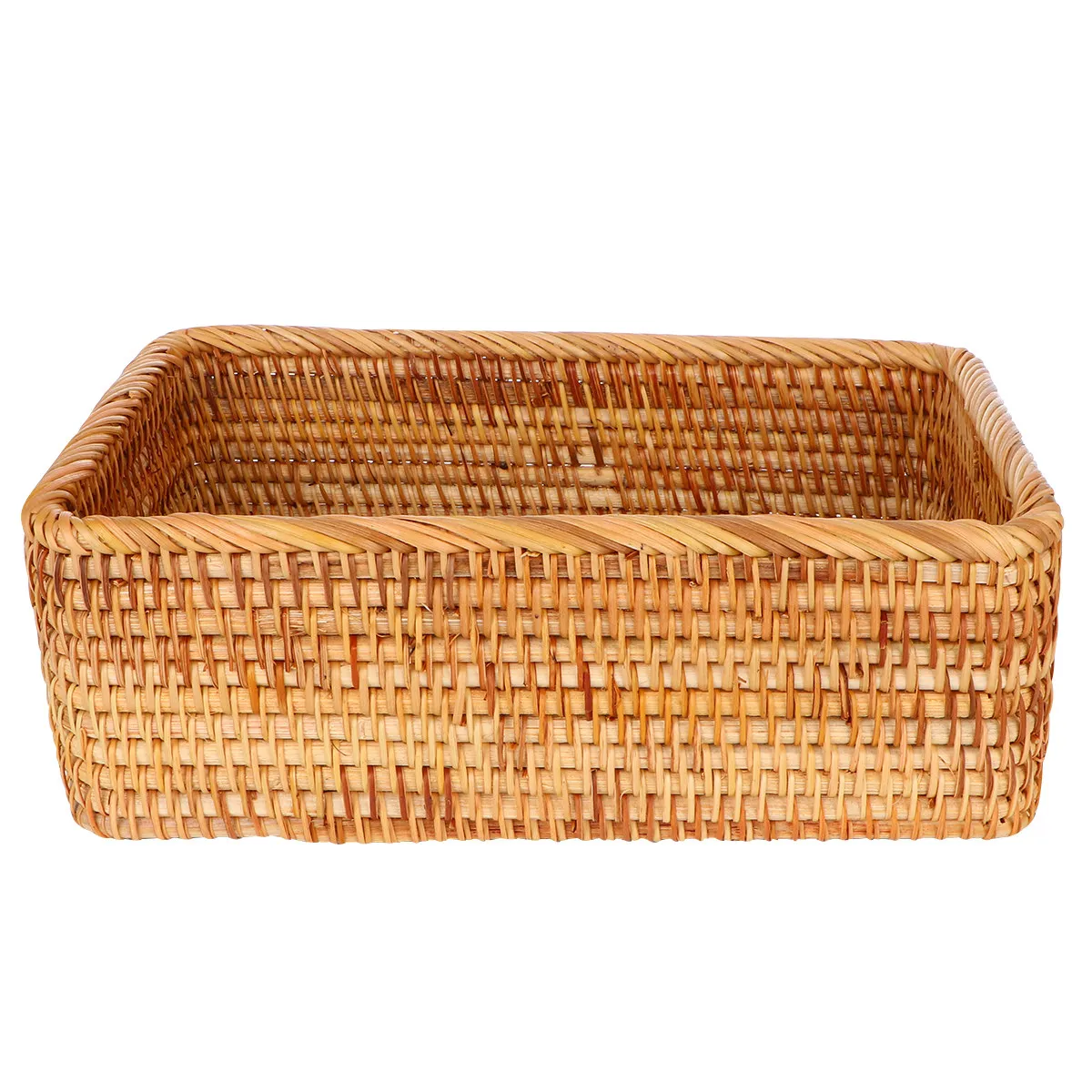 1Pcs Natural Rattan Storage Basket Lightweight Handwoven Sundry Organizer Large Capacity Desktop Storage Container for Home
1Pcs Natural Rattan Storage Basket Lightweight Handwoven Sundry Organizer Large Capacity Desktop Storage Container for Home